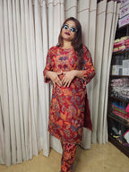 Pakistani -Style two piece dress (2pcs)