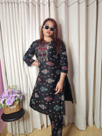 Pakistani -Style two piece dress (2pcs)